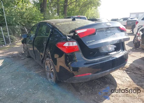 2015 Kia Forte Ex из США, поврежденный, VIN KNAFX4A8XF5365716